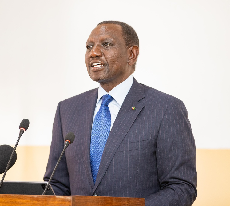 File Image of President William Ruto.